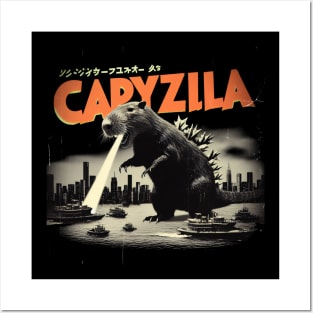 Capyzilla - Attacking The City Posters and Art